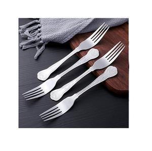 Ensemble de couverts en argent de luxe, vaisselle en acier inoxydable avec poignée, ensemble de vaisselle, couverts polis miroir pour hôtel - Product Image 6