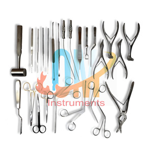 ชุดเครื่องมือผ่าตัดเสริมจมูก OldMed Instruments 25 ชิ้น สำหรับศัลยกรรมหู คอ จมูก ผลิตจากสแตนเลสเกรดทางการแพทย์ สามารถนึ่งฆ่าเชื้อและนำกลับมาใช้ใหม่ได้ - Product Image 6