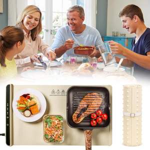 Custom 120*38*0.7cm X4 New <b>Silicone</b> Smart Food Heating Warmer Warming <b>Mat</b> Pad for Home Dining Table - Product Image 2