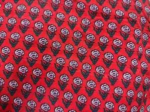 Bloc de main pour femmes imprimé coton indien Sari teint tissu pour mariages sacs couture fins décoratifs rideaux et couvertures filles - Product Image 6