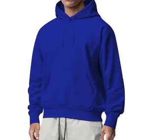 Sweat à capuche unisexe 100 % coton, doublé, anti-plis, respirant, toutes couleurs, streetwear urbain premium, pour homme et femme, effet délavé - Product Image 2