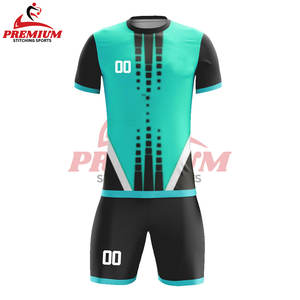 Nouvel ensemble personnalisé de conception d'uniforme Ensemble de maillot de volley-ball à manches courtes avec sublimation Uniformes - Product Image 1
