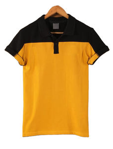Polo personnalisé tendance de haute qualité pour homme, col tricoté, uni, teint, avec poche, T-shirt - Product Image 6