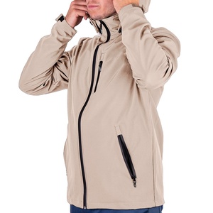OEM Men's <b>Lightweight</b> Fleece <b>Jacket</b> Waterproof Breathable Sportswear Outdoor for <b>Running</b> and Hiking 2026 Stand Collar Front Logo - Product Image 3