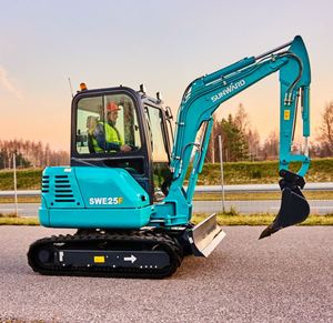 Excavatrice Sunward SWE 20F/FED à haute efficacité à vendre, 2 tonnes, moteur diesel compact, zéro balayage arrière, chenilles en caoutchouc - Product Image 6