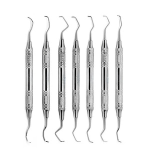 Ensemble d'instruments de chirurgie parodontale PISSCO, ensemble d'instruments de chirurgie dentaire pour interventions parodontales, 15 pièces - Product Image 5