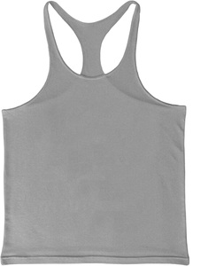 Débardeur d'entraînement sans manches en coton à séchage rapide respirant et écologique grande taille pour la musculation des hommes - Product Image 1