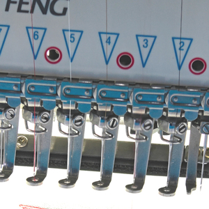 เครื่องปักผ้า HEFENG 24 หัว สำหรับงานปักละเอียดพิเศษ สำหรับปักโลโก้เสื้อผ้าขนาดเล็ก - Product Image 2