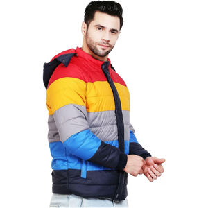 Chaqueta de bombardero de alta calidad para hombre, tela de lona para invierno, precio al por mayor con logotipo personalizado - Product Image 4