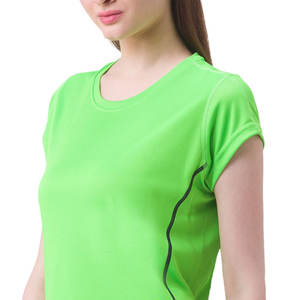 Camisetas de algodón para mujer Cuello redondo en blanco Casual Corto Personalizado Prensa de calor Impreso Logo Disponible Todos los colores Camisetas al por mayor - Product Image 4