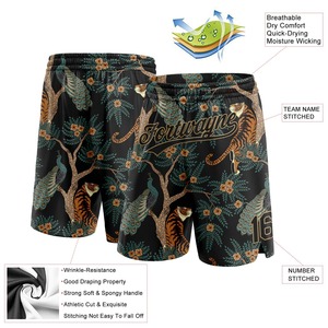 Shorts de basketball personnalisés et shorts de basketball réversibles - Product Image 5