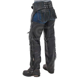 Servicio OEM, Nuevo, Chaps de Cuero para Hombre, Personalizados, de Primera Calidad, Lavados, para Venta en Línea - Product Image 3