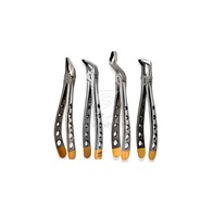Ensemble d'instruments d'extraction dentaire pour adultes Fida Dental, forceps en acier inoxydable, manuel, autoclavable, certifié ISO 13485 Classe I