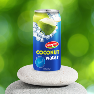 Jus à boire frais Premium eau de coco naturelle 500ml JOJONAVI peut OEM ODM usine fournisseur biologique exportation - Product Image 1