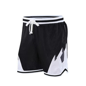 Pantalones Cortos de Baloncesto de Malla con Cintura Elástica, Diseño Personalizado Sublimado, Transpirables, para Adultos, con Talla Personalizada - Product Image 4