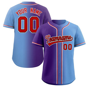 Nouveau prix de gros maillots de Baseball broderie transfert de chaleur impression Logo grande taille caractéristique respirante - Product Image 3