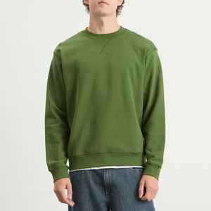 Sudadera de Invierno de Forro Polar Orgánico para Hombre, Corte Regular Personalizado, Sudadera de Algodón Puro, Cuello Redondo Natural, Transpirable Digital - Product Image 2