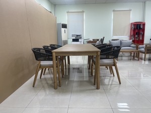 ชุดเฟอร์นิเจอร์ห้องนั่งเล่นและในร่ม, ชุดโซฟาไม้จริงสำหรับทุกสภาพอากาศ - Product Image 3