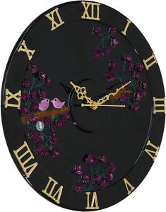 Horloges murales en résine époxy moderne faites à la main de qualité supérieure ARTISTIC, espaces exquis, décoration intérieure unique, cadeau, salon, cuisine, numérique LED - Product Image 2