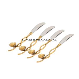 Couverts en métal en acier inoxydable avec poignées ergonomiques pour une prise en main facile, idéal pour les repas décontractés et formels - Product Image 2