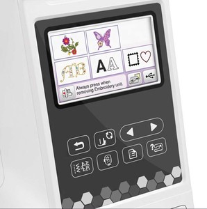 Máquina de Bordar Computarizada 550E de Gran Área (7.9x14.2 Pulgadas) con Pantalla Táctil USB, Equipo de Bordado para Uso Comercial y Doméstico - Product Image 2