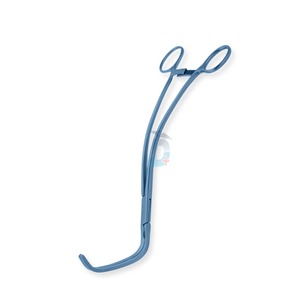 DeBakey Abrazadera de aorta en ángulo y curvada 7cm DeBakey Mordazas atraumáticas Vástagos curvos Titanio 10,5 "(26,5 cm) - Product Image 4