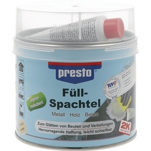 Durcisseur pour mastic 2K Ocre Rouge 1000g en bidon Presto Craft Tools & Supplies - Product Image 1