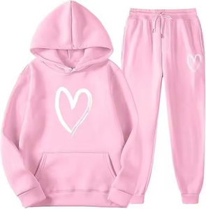 Survêtement à Capuche d'Hiver en Polaire 100% Coton, Grande Taille, Personnalisable, Décontracté, Couleur Unie, Respirant, Imprimé, Logo, Unisexe - Product Image 5