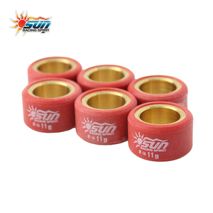 SUN BEAT Taiwan New Condition Retrofit Upgrade CVT System Scooter Weight <b>Pulley</b> Ball Rollers 6PCS/SET 18x14-8G~15G for for - Product Image 3