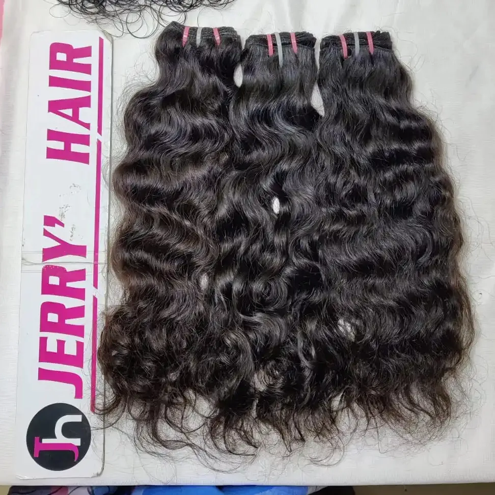 Drop shipping For Indian Unprocessed Raw Hair Extension Natural Curly 100% Remy Indian hair extensions human hair