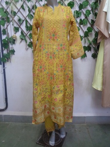 Premium Fashion Elegant <b>Women's</b> Designer Printed Ethnic <b>Kurta</b> Viscose Fabric <b>Kurta</b> Set for Casual and Party Wear at Best Prices - Product Image 2