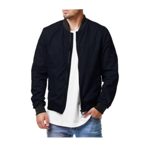 Blouson d'aviateur blanc de haute qualité vendu en gros à prix d'usine prix de stock personnalisé pour hommes tailles standard des États-Unis - Product Image 1