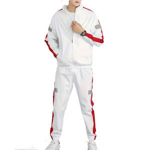 Survêtements pour hommes à fermeture éclair de toutes tailles Taille personnalisée Couleur solide Robuste et respirante Ensembles les plus populaires avec taille supérieure pour l'hiver - Product Image 1