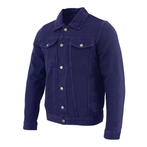 Vestes en jean pour hommes les plus vendues, jeans en denim, vestes en jean d'hiver personnalisées avec services OEM, veste pour homme sur mesure - Product Image 3