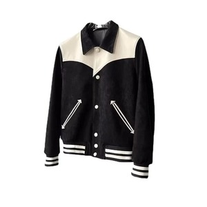 Última chaqueta de cuero genuino para motocicleta Negro Biker Moto Casual Último diseño Chaqueta de bicicleta de piel de oveja para hombres en venta al por mayor - Product Image 5