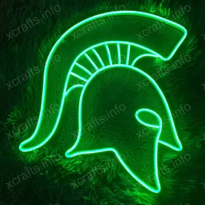 Super September Sale: MSU LED Neon Sign - Custom Flex Neon Decor, Perfect LED Neon Sign for Michigan State University Alumni