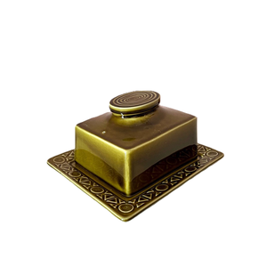 Beurrier personnalisé en laiton massif Beurrier en laiton massif au design antique Beurrier en laiton de forme personnalisée Beurrier en laiton de la meilleure qualité - Product Image 2