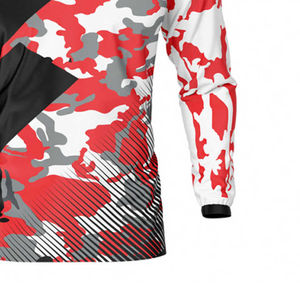 Maillot de course 2025 nouveau Design sur mesure respirant MX Dirt Bike Auto Racing porter respirant Motocross vêtements abordable - Product Image 3