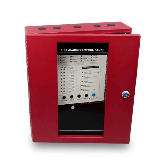 High Quality Wired Alarm Fire Alarm System 110VAC/240VAC Fire Alarm System Panel