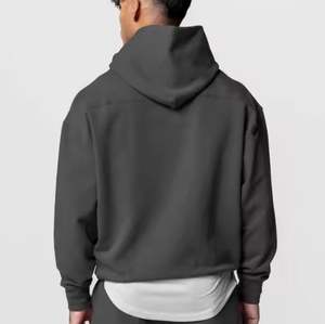 เสื้อฮู้ดสวมหัวแนวสตรีทโอเวอร์ไซส์มีสไตล์สำหรับผู้ชายและผู้หญิงใส่สบายและเหมาะกับชุดแนวสตรีท - Product Image 4