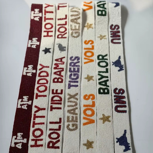 Elegant Custom Sequin Beaded Shoulder Bag Straps Hand Embellished Concert <b>Accessories</b> Craft Men India Heat-Transfer Printed - Product Image 1