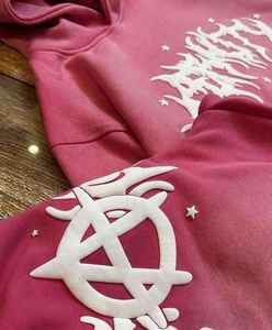 Ensembles de sweat deux pièces personnalisés de la meilleure qualité avec impression bouffante personnalisée, survêtements personnalisés de haute qualité les plus vendus - Product Image 3