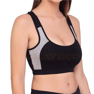 Sujetador Deportivo para Mujer en Existencia, Alta Calidad, Talla Grande, Transpirable, con Logotipo Frontal, para Uso en Exteriores, para Adultos - Product Image 3
