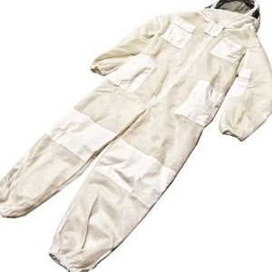 Chaqueta de apicultor de protección de abejas 2025 con alta calidad y precio razonable Chaqueta de apicultura de colores personalizados Servicio OEM - Product Image 4