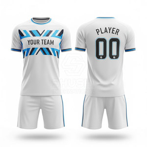 Uniforme de football unisexe en gros à prix avantageux, personnalisé, pour l'entraînement d'équipe, séchage rapide, haute qualité, 100% polyester, en vente en ligne - Product Image 4