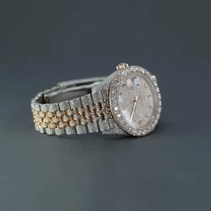 Custom Luxury Diamond <b>Watch</b> Moissanite HipHop Iced Out Stainless Steel Mechanical <b>Watches</b> 925 <b>Sterling</b> <b>Silver</b> Trendy Men's <b>watch</b> - Product Image 4