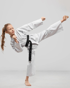 Venta al por mayor, uniforme de karate de algodón y poliéster/Uniforme de artes marciales-tela de sarga - Product Image 3