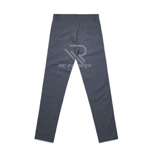 Pantalon de costume décontracté pour homme, coupe slim, taille haute, couleur unie, tendance - Product Image 4