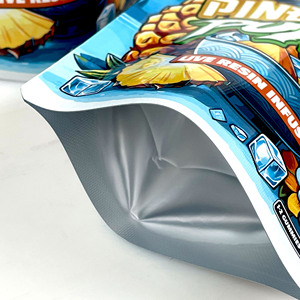 Tùy chỉnh in ăn được Gummy 3.5 gam Mylar túi nắp kéo dây kéo trẻ em bằng chứng mùi bằng chứng túi nhựa bao bì thuốc lá Túi - Product Image 4