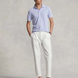 Personalizado de secado rápido de los hombres para camisetas de polo de alta calidad 100% algodón de peso pesado Color sólido diseño Casual con patrón de rayas - Product Image 4